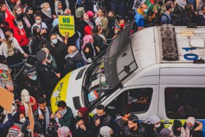 Multiple protestors charged under Queensland’s ‘from the river to the sea’ ban