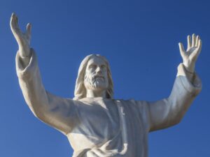 Trump posts another AI Jesus photo