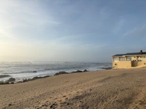 The ocean-facing home with mystique and stunning views on every level