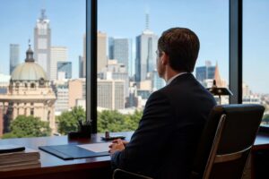 Ben Carroll begins first full day as Victorian premier