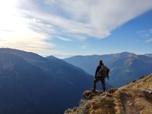 Hiker impales himself on a pole – then climbs for more than six hours off the mountain