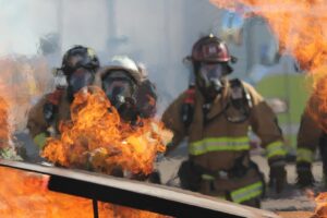 Hundreds of firefighters tackle deadly shoe factory fire in southeast China