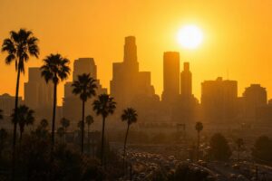 July was hottest month ever recorded in US as heatwaves scorched country