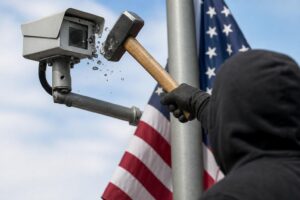 Privacy fears drive ‘patriotic Americans’ to destroy licence plate cameras