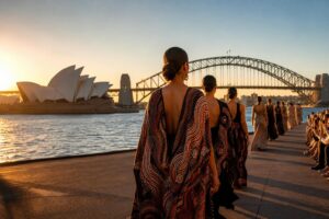 Australia's biggest showcase of Indigenous fashion hits the runway